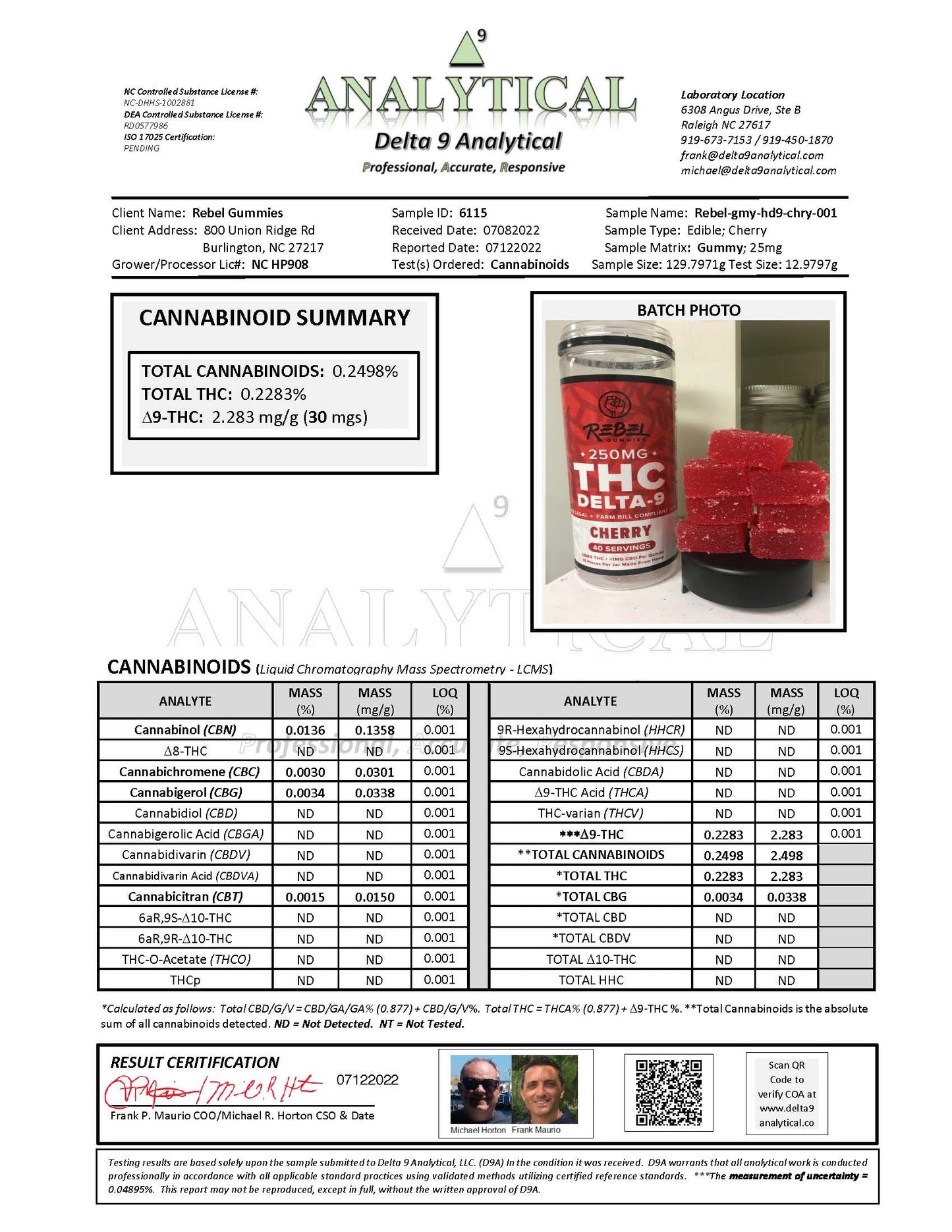 D9 Rebel THC Gummy Cubes - 40 Serving Jar - Farm2fire