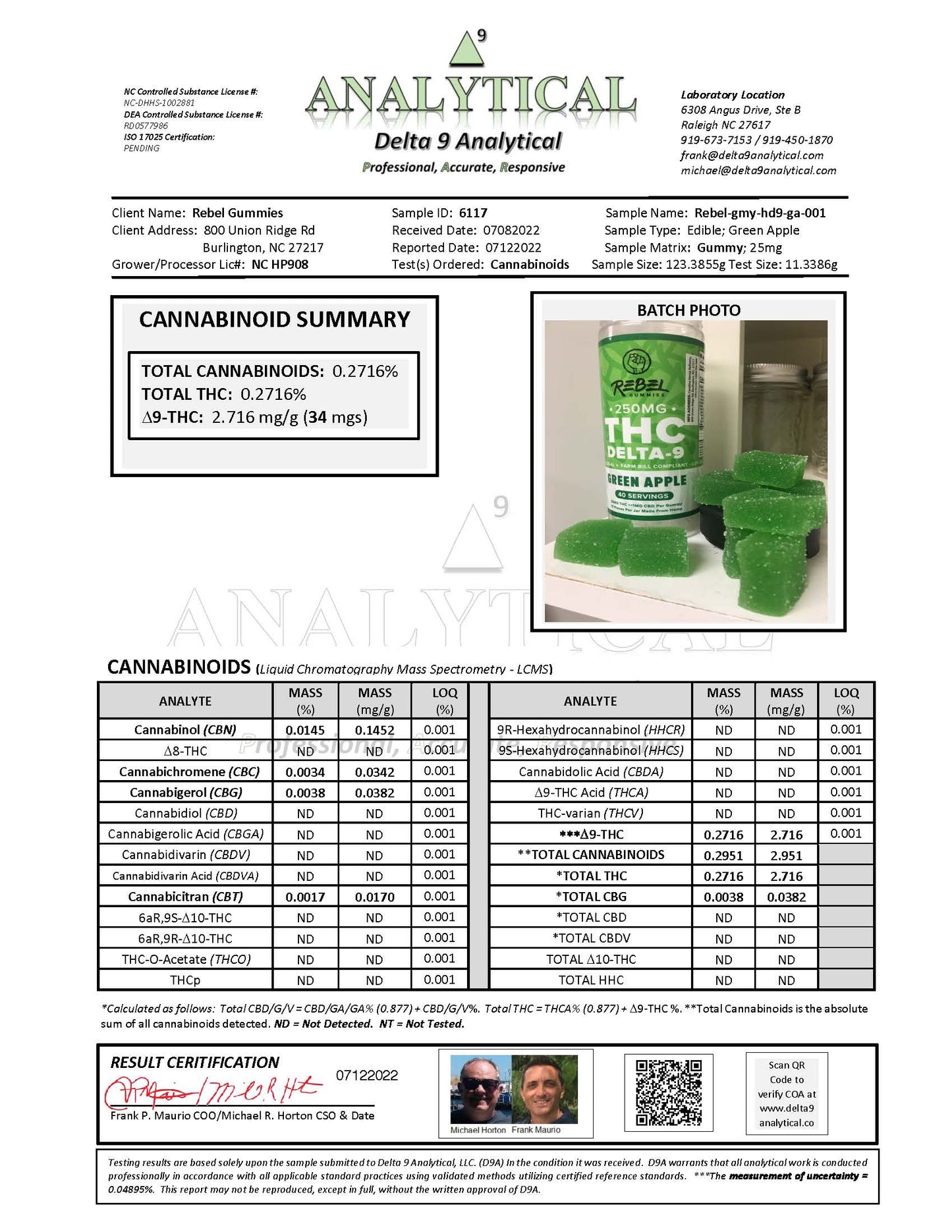 D9 Rebel THC Gummy Cubes - 40 Serving Jar - Farm2fire
